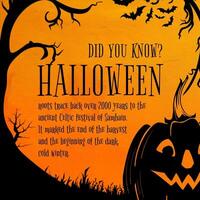 Minimalist Halloween Trivia Carousel Post for Instagram template