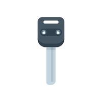 Modern car key with remote control locking system vector