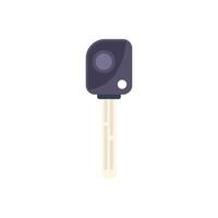 Modern car key with remote control locking system vector