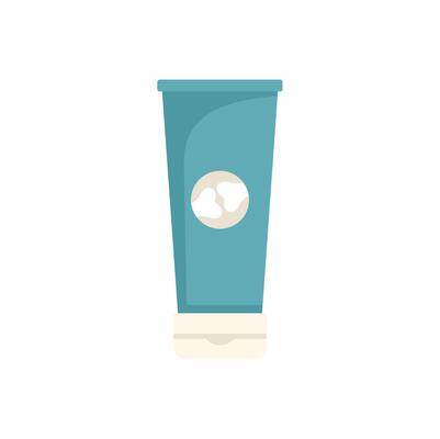 Cosmetic tube containing moisturizing cream or ointment