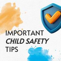 Different Types of Child Safety Instagram Post template