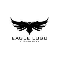 Creative luxury Modern Eagle Logo icon template vector