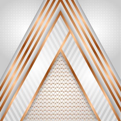 Abstract wavy stripe lines gold texture. You can use for special activity, ad, poster, artwork, cover design. triangle and dot pattern.