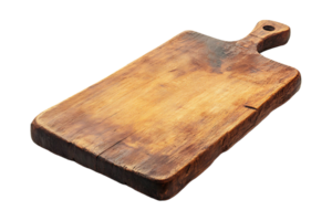 Cutting board isolated on transparent background. png
