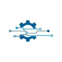 circuit tech design vector