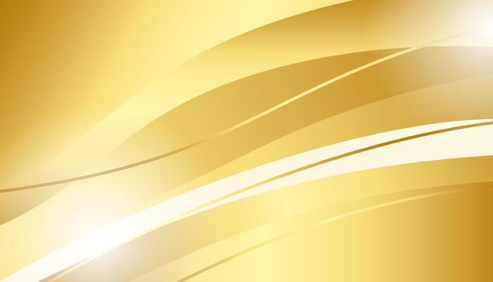 Abstract golden wavy background