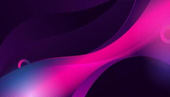 Dark abstract Wavy Background Design vector