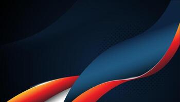 Dark abstract Wavy Background Design vector