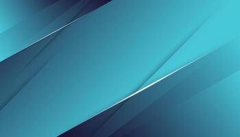 Gradient blue abstract background with lines vector