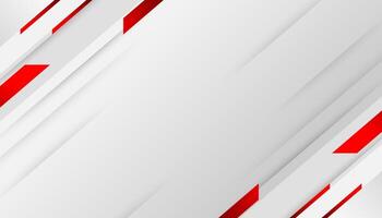 Red curve on a white background vector