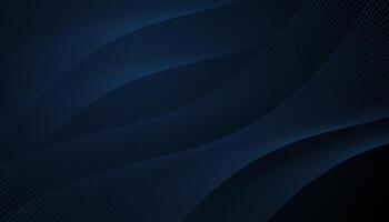 Dark abstract Wavy Background Design vector