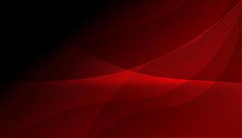 Abstract modern gradient red curve background vector