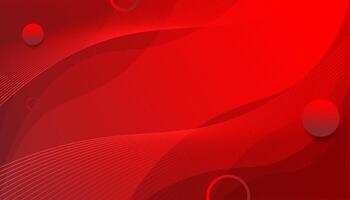 Abstract modern gradient red curve background vector