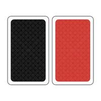 The pattern of the back of a playing card. Simple geometric pattern, abstract design. vector