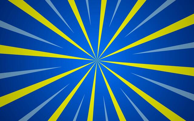 Abstract cartoon style halftone zoom pattern. Comic background.