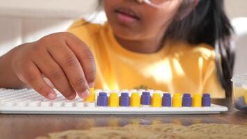 Engaging Child Learning with a Fun and Educational Abacus for Enhanced Development and Creativity video