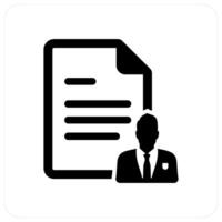 Document and file icon concept vector