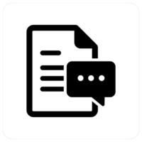 Document and file icon concept vector