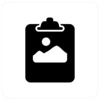 Image Document and image icon concept vector