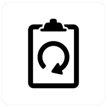 Refresh Page and refresh icon concept vector