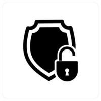 Security and shield icon cocept vector