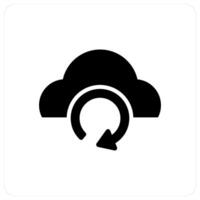 Update Cloud and data icon concept vector