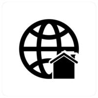 Global Business and leader icon concept vector