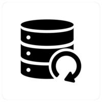 Update Server and refresh icon concept vector