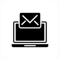 Online Conversation and chatting icon concept vector