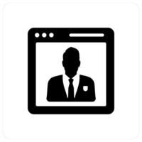 User Details and user icon concept vector