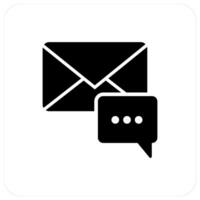 Email Notification and alert icon concept vector
