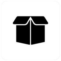 Box and package icon concept vector