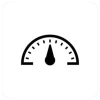 Speed and speedometer icon concept vector