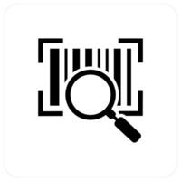 Search Bar Code icon concept vector