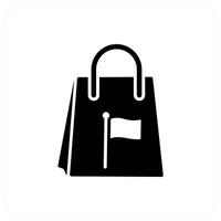 Shopping and sale icon concept vector
