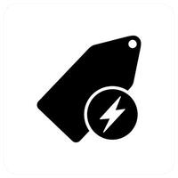 Fast Tag and label icon concept vector