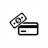 Payment Method and finance icon concept vector