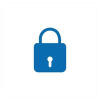 Lock and security icon concept vector