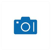 DSLR and camera icon concept vector
