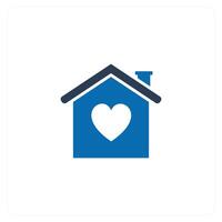Sweet Home and house icon concept vector