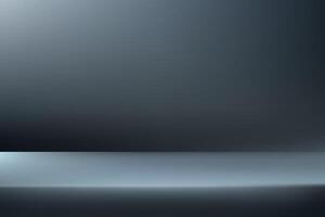 Black and gray studio background. Space for selling products on the website. Black Background Empty Room Studio with table. illustration. vector
