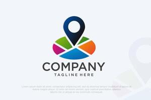 Map pointer icon. GPS location symbol. illustration. vector