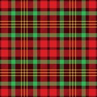 Tartan plaid check pattern texture. Seamless pattern. Fall Halloween design. Perfect for textile or print design. vector