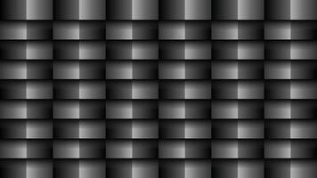 Abstract black zigzag cubic pattern background. vector