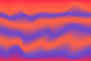 Stylish corrugated motion high-grade red blue mixed fluid gradient abstract background vector