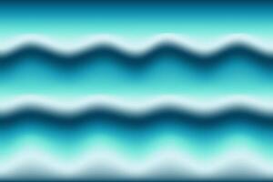 Abstract background gradient blue wave papercut simple modern vector