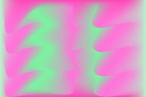 Gradient pink and green background vector
