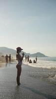 Experience a Serene Beach Moment During a Beautiful Sunset and Make Lasting Memories video
