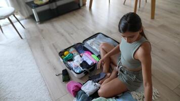 Essential Packing Considerations for Your Travel When Using a Sleek and Stylish Suitcase video