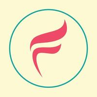 F word trendy artwork wonderful abstract illustration colorful useful design vector
